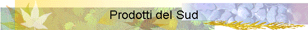 Prodotti del Sud